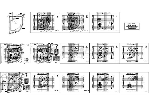 南方某综合楼建筑方案-图一