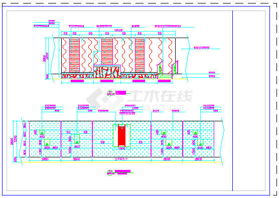 某大酒店CAD设计完整构造详细全套图-图一