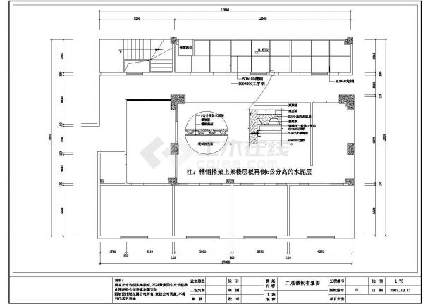 某精致川菜馆全套装修方案设计平面布置参考图-图二