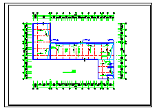 某小学建筑设计CAD施工图（含设计说明）-图一