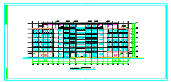 某地消防大队教学楼建筑设计cad施工图纸_图1