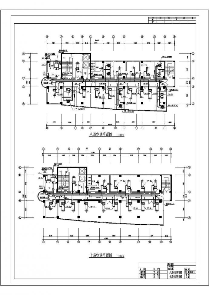 某中医综合楼空调图CAD节点全套设计图纸_图1