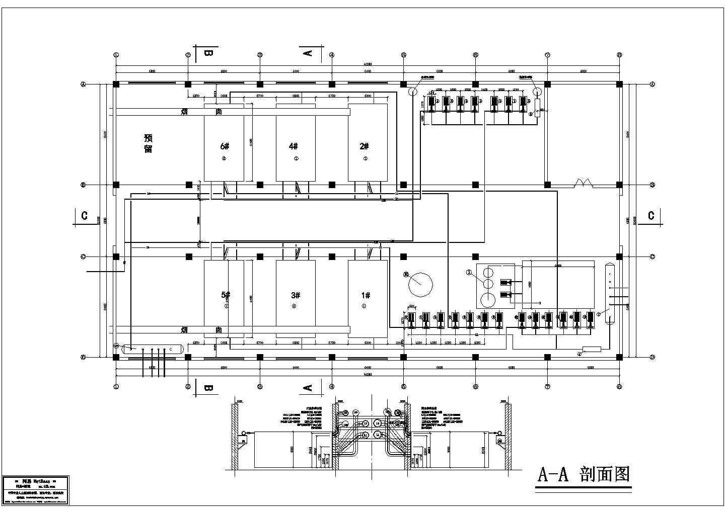 直燃式热泵型制冷机房