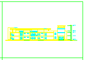 两层幼儿园建筑设计施工CAD图-图一