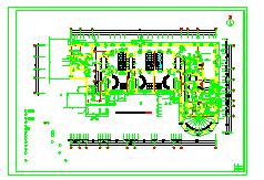 三层幼儿园建筑设计CAD施工图纸-图二