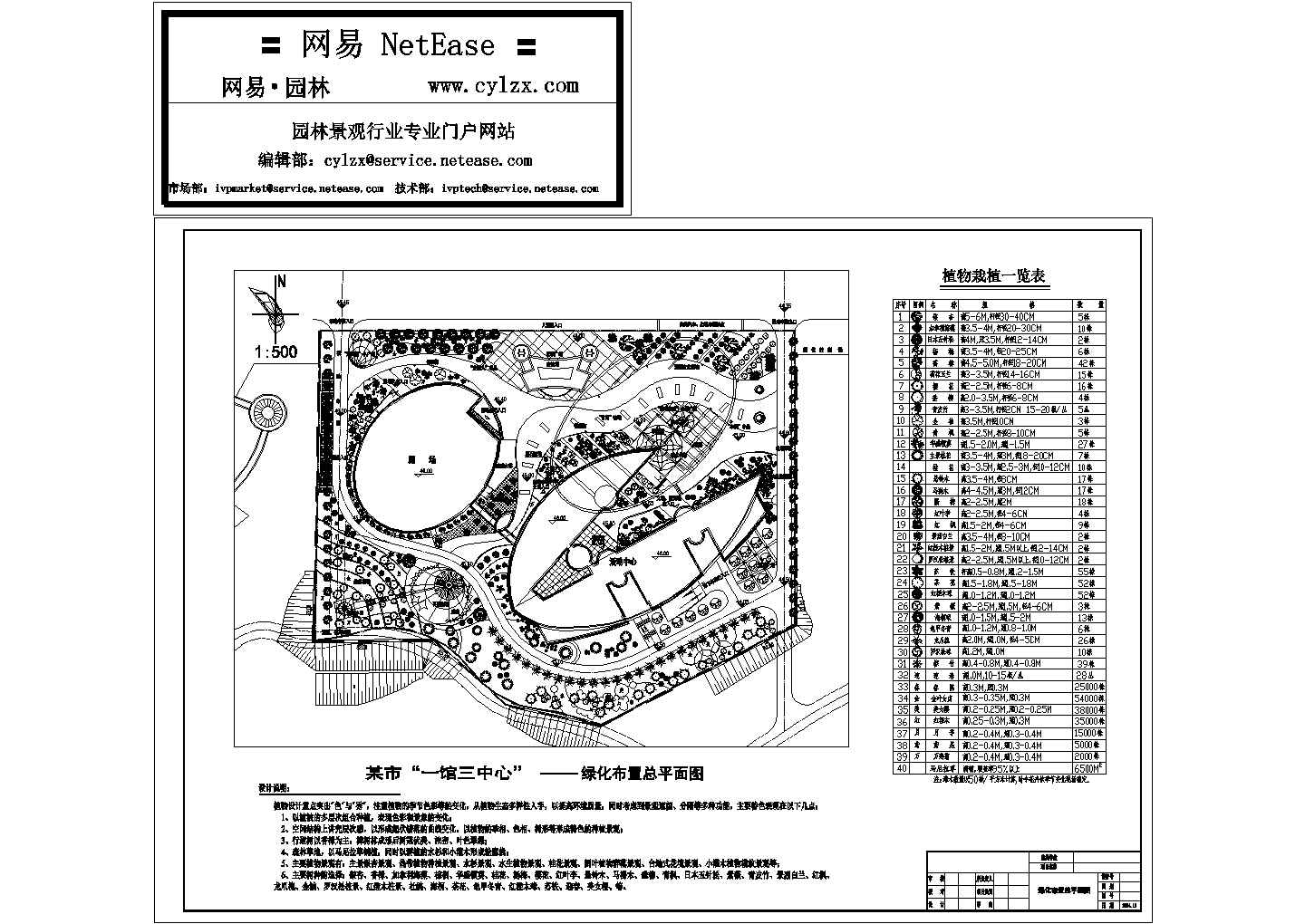 体育中心景观设计方案