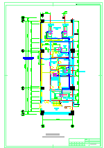 办公楼海信日立空调CAD设计施工图