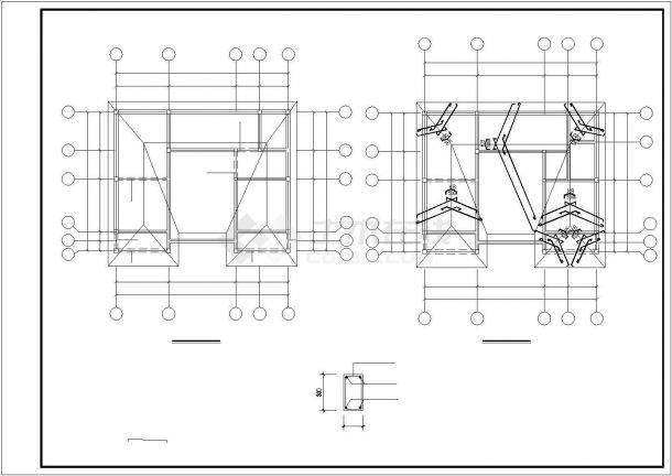 某地区二层砖混结构别墅建筑结构设计CAD施工图（有效果图）(设计说明）-图一