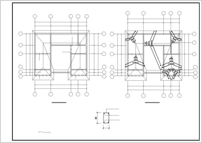 某地区二层砖混结构别墅建筑结构设计CAD施工图（有效果图）(设计说明）_图1