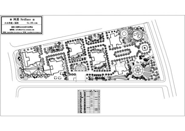 园林小区整体规划图-图二