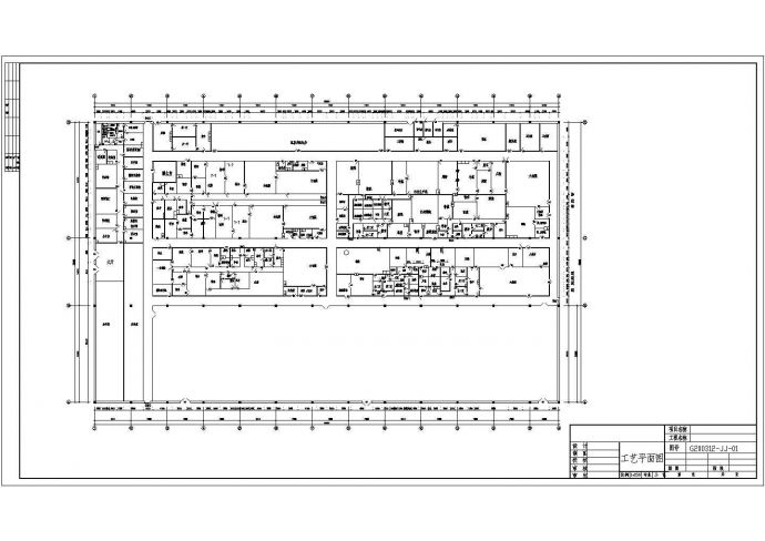 某净化药厂供水及消防CAD电气设计构造图_图1