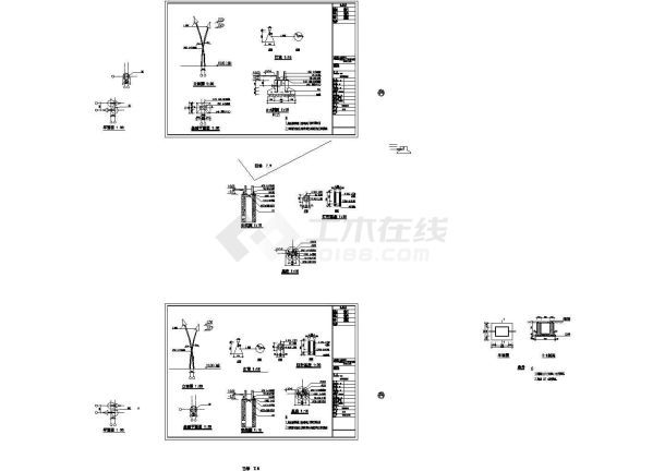 新城市广场住宅景观工程施工图全套-图一