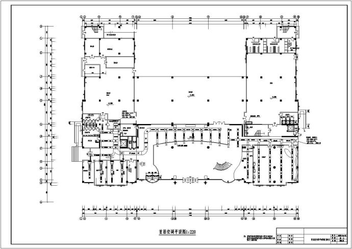8层酒店空调设计图纸_图1