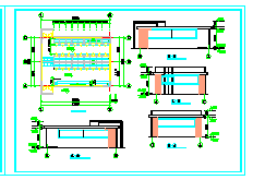 长12米 宽9.5和8.4米 2个1层公厕建筑设计施工图纸_图1