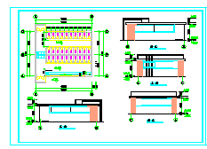 长12米 宽9.5和8.4米 2个1层公厕建筑设计施工图纸-图二