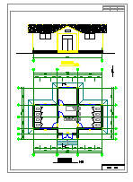 单层服务区公厕建筑结构施工图-图一