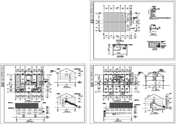 【苏州】某浴室会所建筑施工CAD全套图纸_图1
