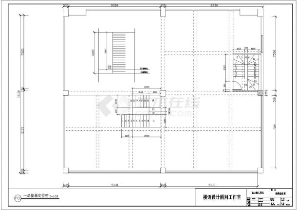 660平米餐厅装修设计施工图-图一