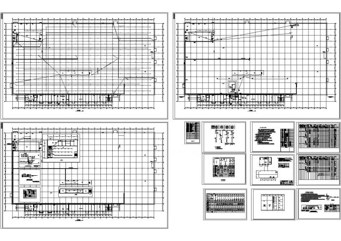 伊利纸箱厂电气设计CAD施工图_图1