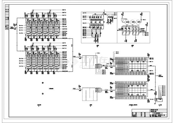 [营口]污水厂全套工艺CAD环保设计详细系统图-图二