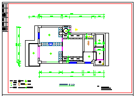 某住宅楼室内装修设计cad方案施工图