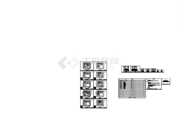 售楼处施工图及高清效果图-图一