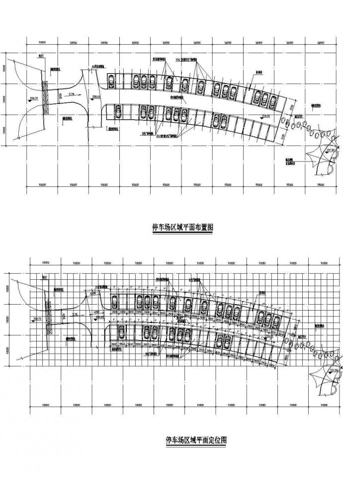 上海汽车客运总站停车场设计建筑施工cad图纸_图1