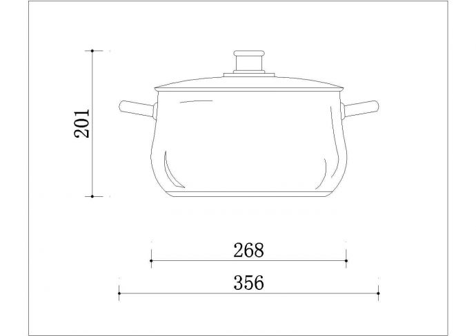 某CAD设计施工图常用图块之厨房_图1