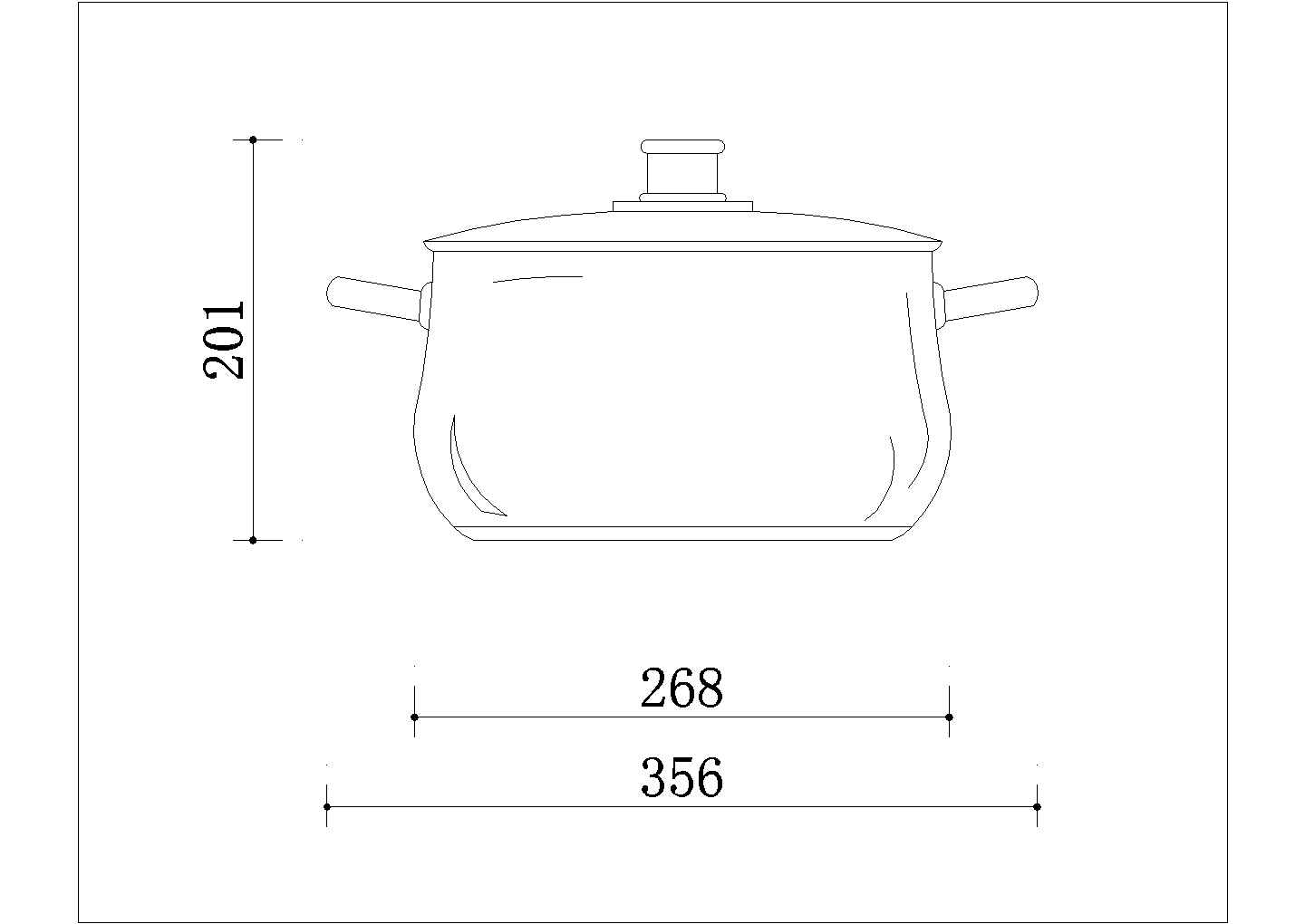 某CAD设计施工图常用图块之厨房
