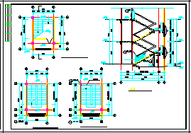 高档办公楼规划及全套CAD设计建筑图纸-图二