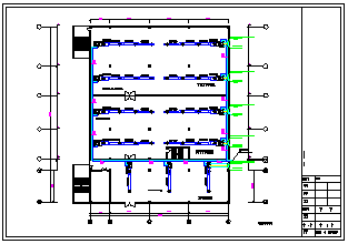 工厂办公楼空调整套cad设计施工图纸-图一