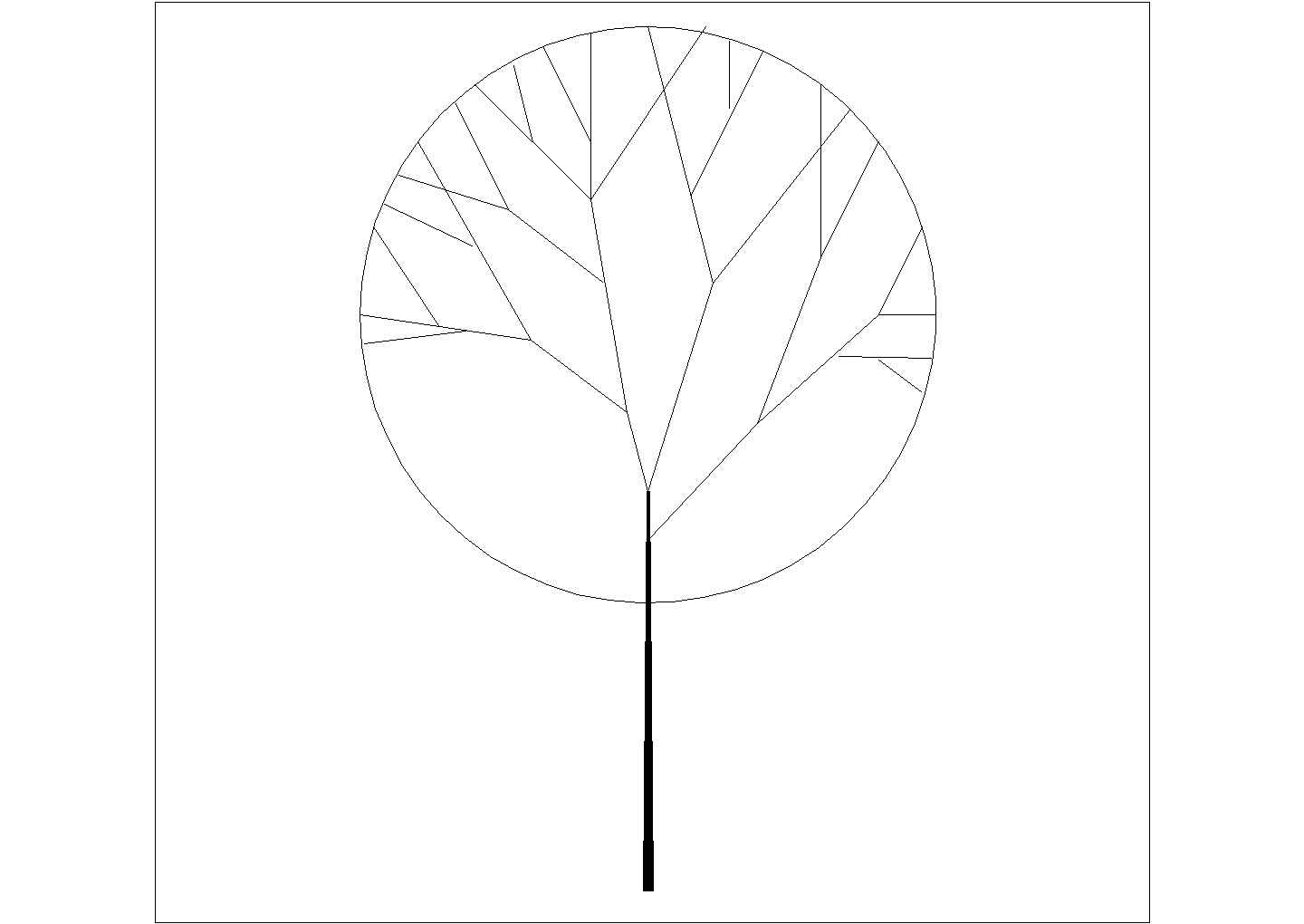 某树CAD构造平立面施工节点图