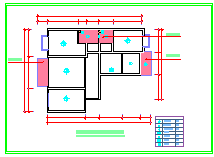 某住宅简约室内装修cad设计施工图带3D效果图-图二
