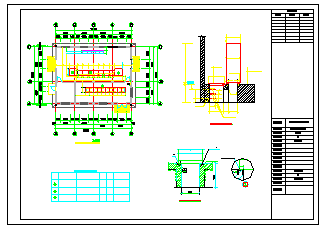 临海某省污水处理厂设计cad电气设备施工图-图一