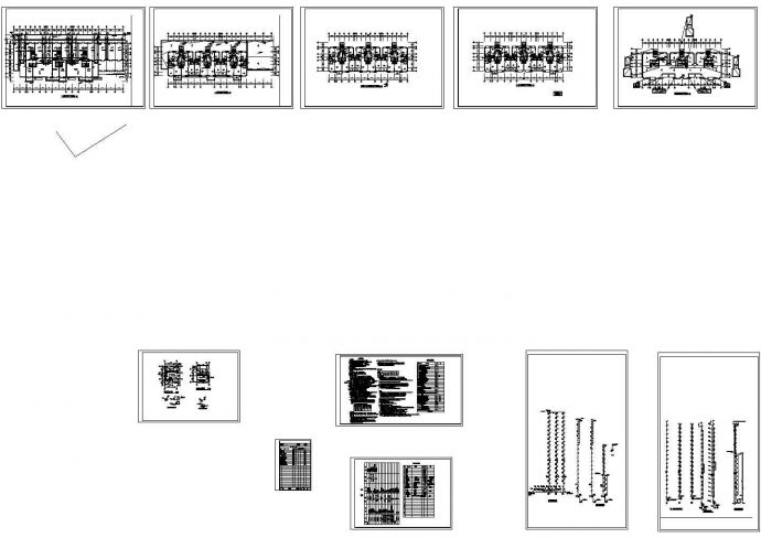 18层二类住宅楼给排水与消防系统施工图纸（含设计说明）_图1