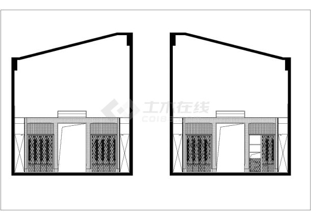 某别墅样板房高尔夫会所CAD设计完整节点构造-图一