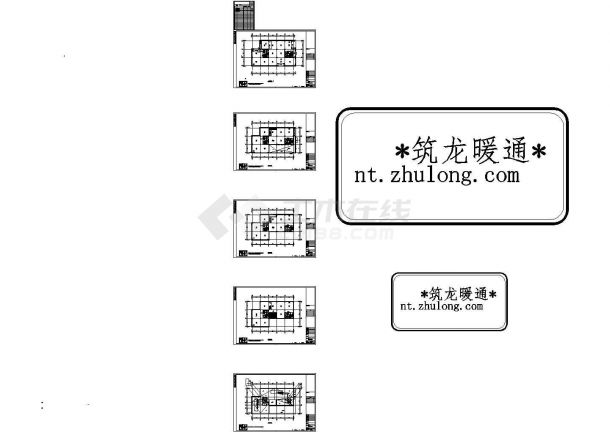 [上海]工业厂房空调与通风系统施工图（空调,通风,防排烟）-图一