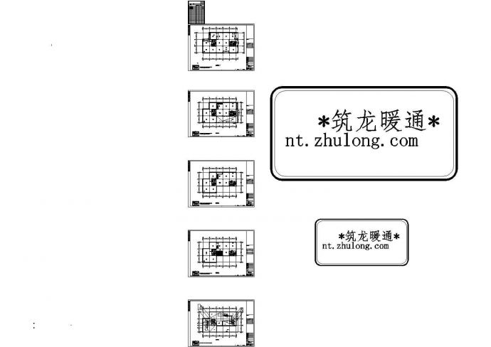 [上海]工业厂房空调与通风系统施工图（空调,通风,防排烟）_图1