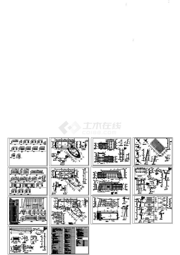 某办公大楼建筑设计方案图-图一