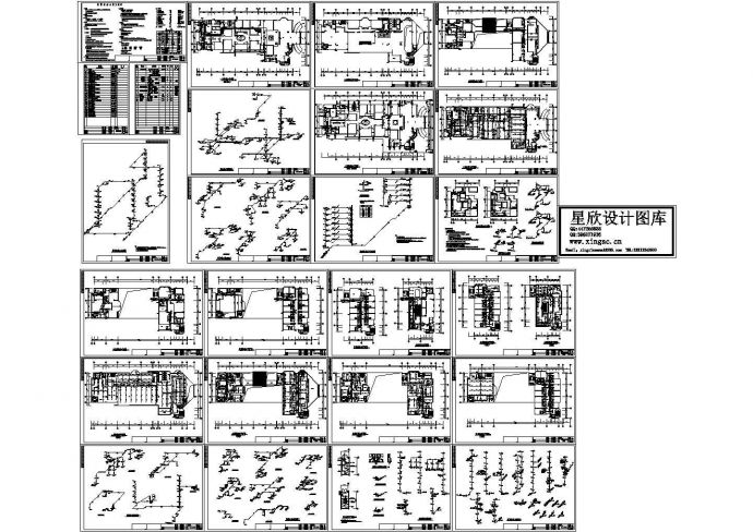 江苏某四星级大酒店给排水施工图_图1