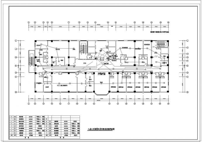 某医院全套电气CAD完整节点设计消防_图1