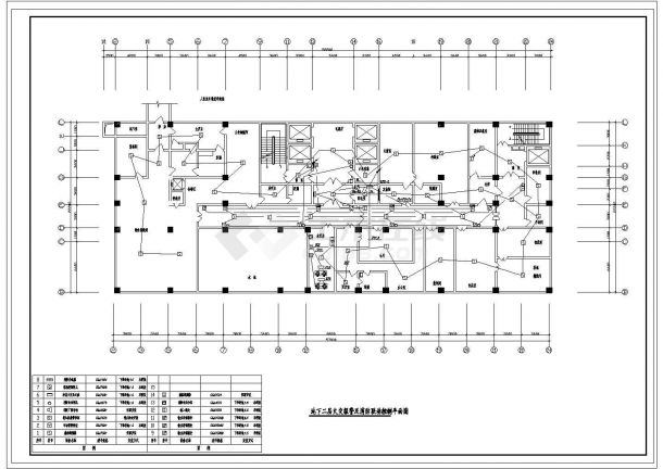 某医院全套电气CAD完整节点设计消防-图二