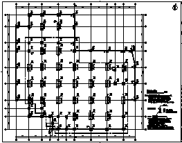 某五层带地下室框架结构综合大楼结构施工cad图_综合大楼施工-图一