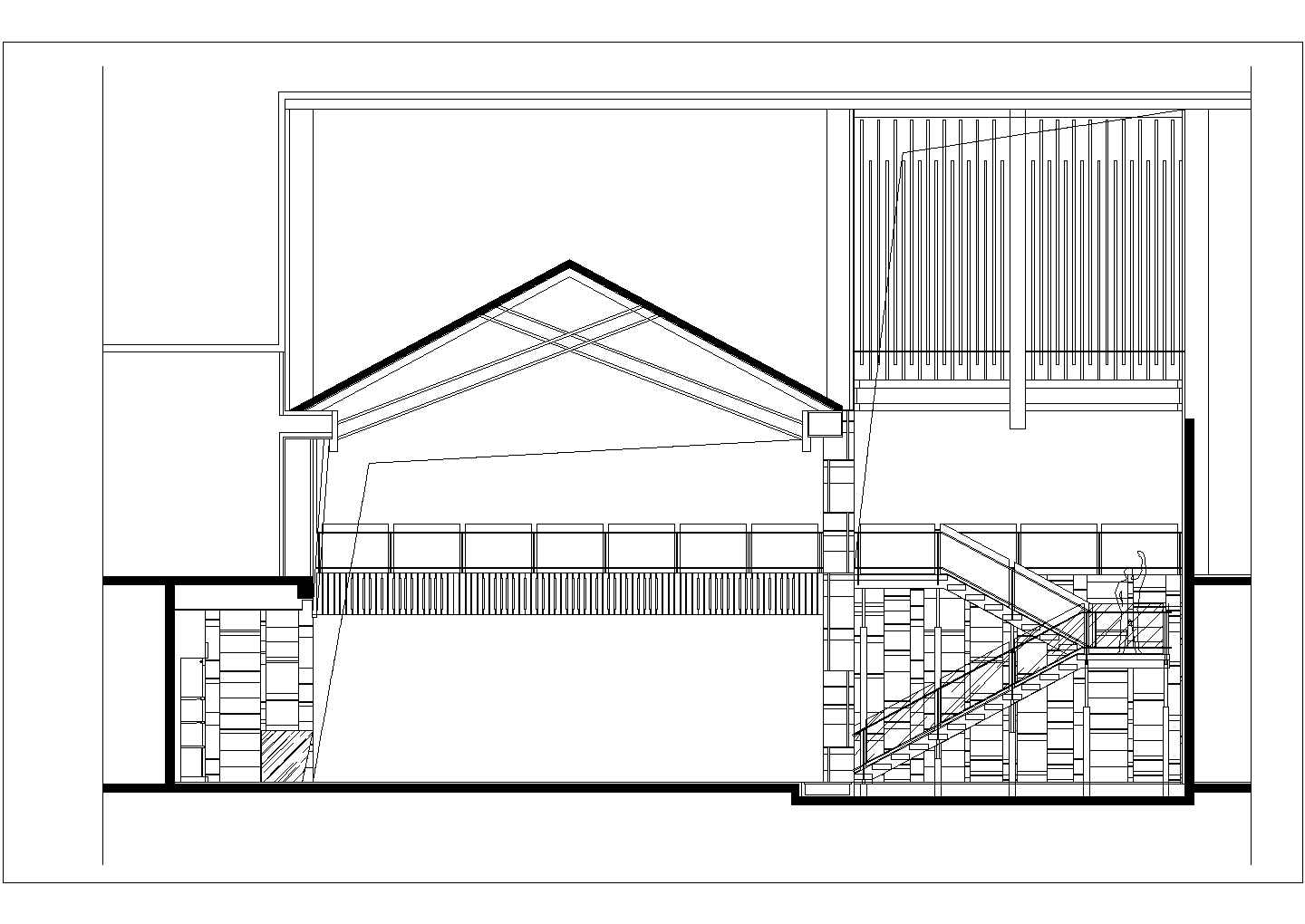 某别墅样板房高尔夫会所CAD构造详细设计图