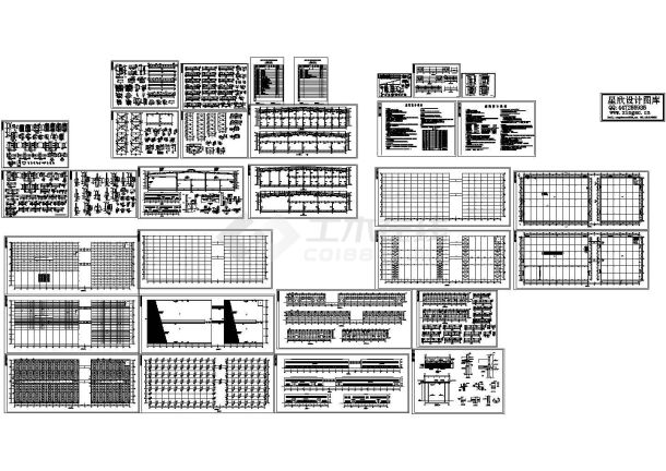 某新建厂房轻钢结构施工图-图一