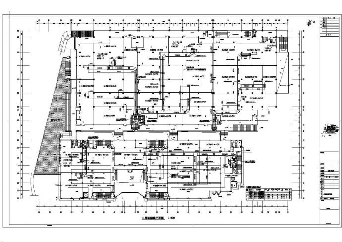 [浙江]杭州市某大型商业广场通风排烟系统设计施工CAD图纸_图1
