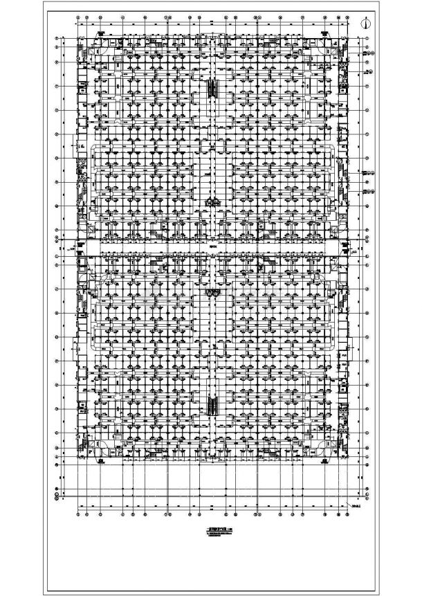 湖北省宜昌市某多层商业中心空调通风排烟系统设计施工CAD图纸-图二