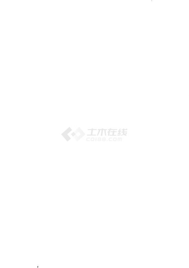 [重庆]一类高层住宅楼建筑给排水CAD图纸-图一