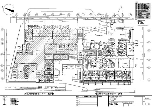 某医院设计CAD详细完整构造图纸-图一