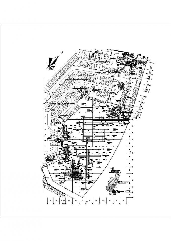 宜昌市某地下商场通风空调及防排烟系统设计施工图（含负荷计算）_图1